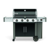 Weber Genesis II LX E-440 4 burners Propane Black Grill 52000 BTU