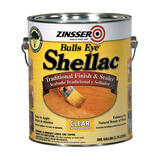 Zinsser Bulls Eye Clear Shellac Finish and Sealer 1 gal