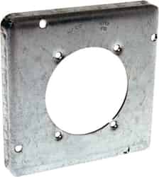 Raco Square Steel 2 gang Box Cover For 1 Receptacle
