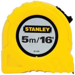 Stanley 0.75 in. W x 16 ft. L Tape Measure Yellow 1 pk