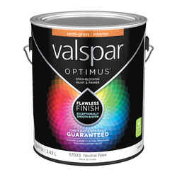 Valspar Optimus Semi-Gloss Tintable Neutral Base Paint and Primer Interior 1 gal