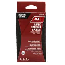 Ace 5 in. L X 3 in. W X 1 in. T 60/80 Grit Assorted Extra Large Sanding Sponge