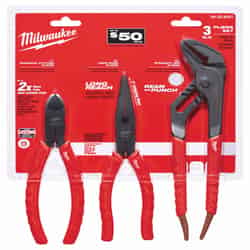 Milwaukee Torque Lock 3 pc Forged Alloy Steel Reaming Pliers Set
