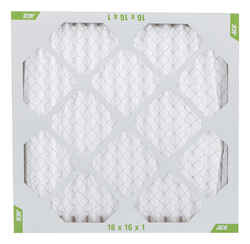 Ace 16 in. W X 16 in. H X 1 in. D Cotton 8 MERV Pleated Air Filter