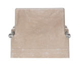 Allied Moulded 3-3/4 in. 1 Gang 1 gang Outlet Box Fiberglass Rectangle Beige/Tan