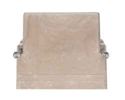 Allied Moulded 3-3/4 in. 1 Gang 1 gang Outlet Box Fiberglass Rectangle Beige/Tan