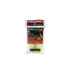 Wooster Golden Flo Fabric 3/8 in. x 4.5 in. W Paint Roller Cover 2 pk Trim For Smooth Surfaces