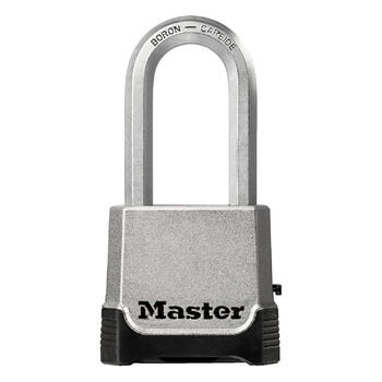 Master Lock 1-1/2 in. H X 2-1/4 in. W X 2 in. L Steel Dual Ball Bearing Locking Padlock 1 pk