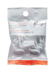 Kenney White 4.5 in. L Universal Track Carriers