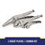 Vise-Grip 6 & 10 in. Alloy Steel Locking Pliers Set 2 pk Gray