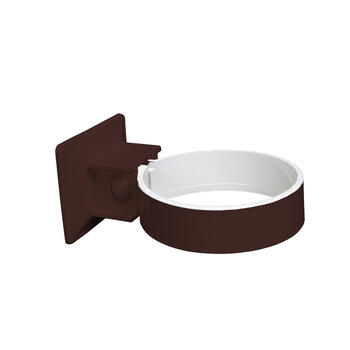 Plastmo Classic 2.5 in. W Brown Vinyl Downspout Bracket