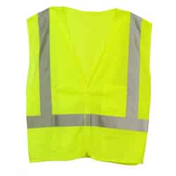 CH Hanson Reflective Polyester Mesh Safety Vest Velcro Green 1 pk One Size Fits All