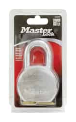 Master Lock 2-3/16 in. H x 1 in. W x 2-1/2 in. L Dual Ball Bearing Locking Padlock 1 each Steel