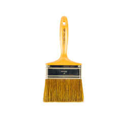 Wooster Amber Fong 4 in. W Flat Brown China Bristle Paint Brush