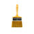 Wooster Amber Fong 4 in. W Flat Brown China Bristle Paint Brush