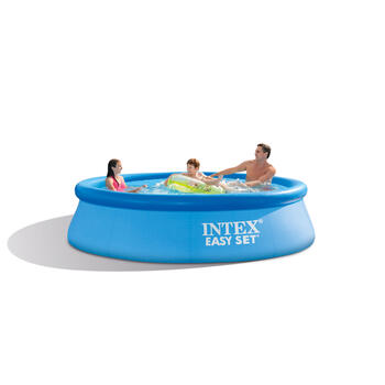 Intex 1018 gal. Round Above Ground Pool 30 in. H x 120 in. W