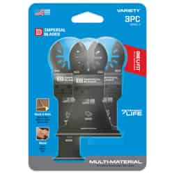 Imperial Blades OneFit High Carbon Steel Standard Oscillating Saw Blade 3 pk