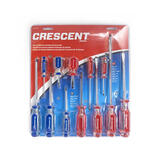 Crescent Assorted Assorted Screwdriver Metal Assorted 12 pc.