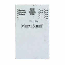 Boltmaster 12 in. Steel Weldable Sheet Uncoated