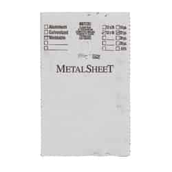 Boltmaster 12 in. Steel Weldable Sheet Uncoated