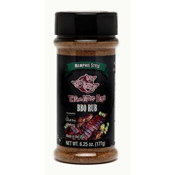 Three Little Pigs Memphis Style BBQ Rub 6.25 oz.