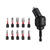 Milwaukee SHOCKWAVE 1 in. L Elbow Steel Screwdriver Bit Set 1/4 in. 11 pc. Quick-Change Hex Sha