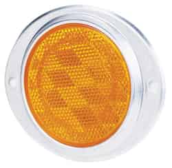 Peterson Reflector Aluminum Housing 3 in. Amber