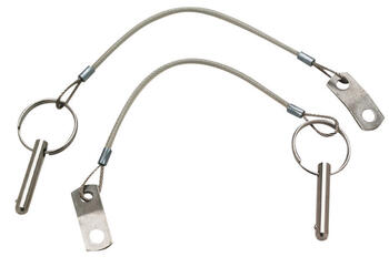 Seachoice 1/4 in. W x 1-3/8 in. L Quick Release Pin 2 pc. Stainless Steel