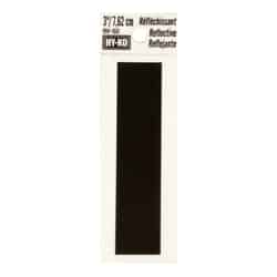 Hy-Ko 3 in. Vinyl Black Letter Self-Adhesive Reflective I