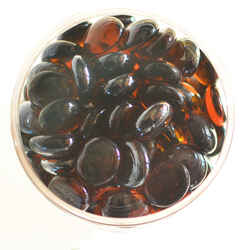 Mosser Lee Tuscan Brown Decorative Stone Pan Gem Brown