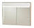 Zenith Metal Products 18-1/8 in. H x 5-1/2 in. D x 23-3/8 in. W Rectangle Medicine Cabinet