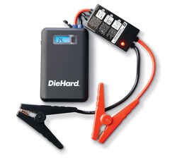 Red Fuel Automatic 8000 mA Battery Jump Starter 8000 amps