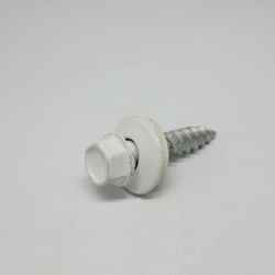 Ace 9 Sizes x 1 in. L Hex Hex Washer Head Steel Self-Sealing Screws 1 lb. Ceramic