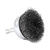 Forney 1/4 in. x 2 in. Dia. Coarse Crimped Wire Cup Brush 1 pc. Steel