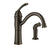 Moen Braemore Braemore One Handle Mediterranean Bronze Kitchen Faucet Side Sprayer Included