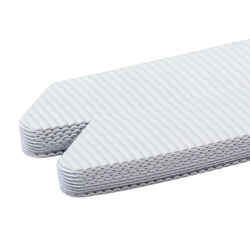 Duck White Shower and Bath Treads Polyurethane 8.75 in. H X 8.75 in. L