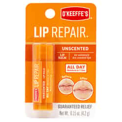 O'Keeffe's Original Lip Repair No Scent Lip Balm 0.15 oz. 1 pk
