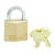 Master Lock 1 in. H X 5/16 in. W X 1-3/16 in. L Brass 4-Pin Cylinder Padlock 1 pk