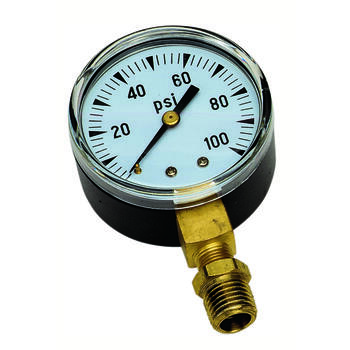 Parts 2O 2 in. 100 psi 100 psi Pressure Gauge