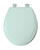 Mayfair Round Seafoam Molded Wood Toilet Seat