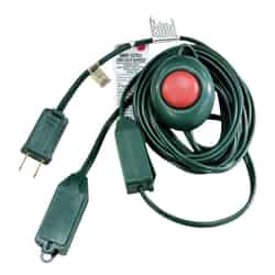 Ace Indoor 15 ft. L Green Extension Cord w/Switch