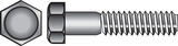 HILLMAN 5/8 in. Dia. x 2-1/2 in. L Zinc Plated Steel Hex Bolt 25 box
