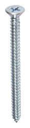 HILLMAN 2-1/2 in. L x 10 Zinc-Plated Steel Phillips 100 per box Flat Head Sheet Metal Screws