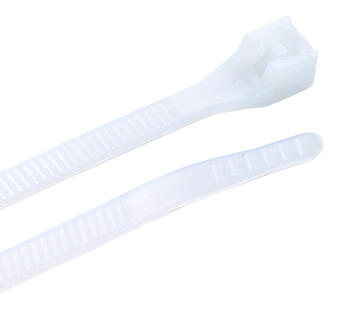 Gardner Bender 4 in. L White Cable Tie 40 pk