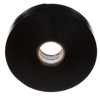 Scotch 3/4 in. W x 30 ft. L Black Splicing Tape Vinyl