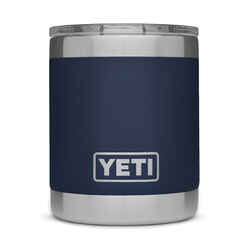 YETI Rambler 10 oz Lowball Navy BPA Free Tumbler