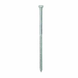 HILLMAN 8 in. L x 3/8 in. Hex Hot Dipped Galvanized Steel Lag Screw 50 pk