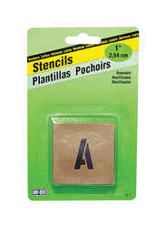 Hy-Ko Number and Letter Stencils Reusable, Water Resistant 1 in.