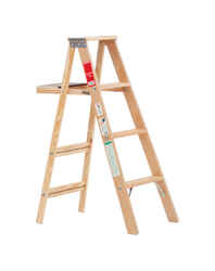 Michigan Ladder 4 ft. H Wood Step Ladder Type III 200 lb