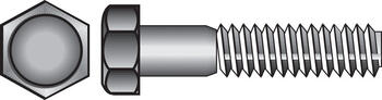 HILLMAN 5/16 in. Dia. x 3/4 in. L Zinc Plated Steel Hex Bolt 100 box